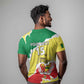 Custom Senegal Beach Soccer 2025 T shirt Go Champions - Grunge Style