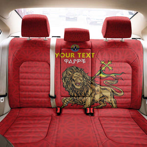 Custom Ethiopia Football Back Car Seat Cover Go Champions