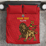 Custom Ethiopia Football Bedding Set Go Champions