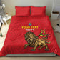 Custom Ethiopia Football Bedding Set Go Champions