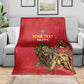 Custom Ethiopia Football Blanket Go Champions