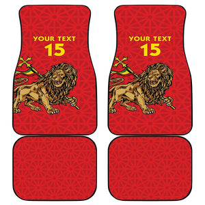 Custom Ethiopia Football Car Mats Go Champions