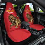 Custom Ethiopia Football Car Seat Cover Go Champions