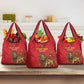 Custom Ethiopia Football Grocery Bag Go Champions