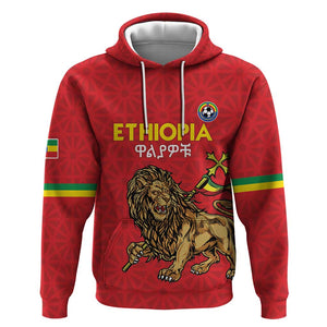 Custom Ethiopia Football Hoodie Go Champions