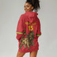 Custom Ethiopia Football Hoodie Dress Go Champions