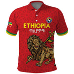 Custom Ethiopia Football Polo Shirt Go Champions