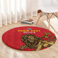 Custom Ethiopia Football Round Carpet Go Champions