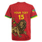 Custom Ethiopia Football Rugby Jersey Go Champions