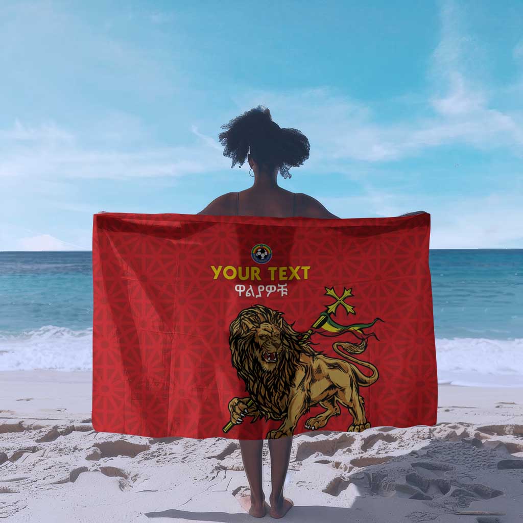 Custom Ethiopia Football Sarong Go Champions