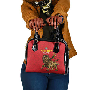 Custom Ethiopia Football Shoulder Handbag Go Champions