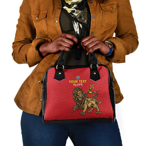 Custom Ethiopia Football Shoulder Handbag Go Champions