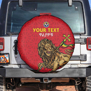 Custom Ethiopia Football Spare Tire Cover Go Champions