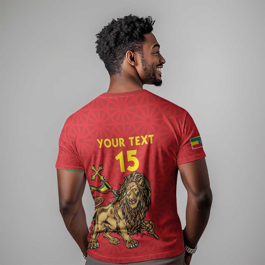 Custom Ethiopia Football T shirt Go Champions