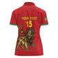 Custom Ethiopia Football Women Polo Shirt Go Champions