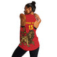 Custom Ethiopia Football Women Racerback Tank Go Champions