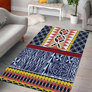 Toghu Bamenda Area Rug Cameroon Traditional Pattern