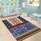 Toghu Bamenda Area Rug Cameroon Traditional Pattern
