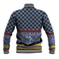 Toghu Bamenda Baseball Jacket Cameroon Traditional Pattern