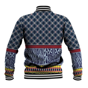 Toghu Bamenda Baseball Jacket Cameroon Traditional Pattern