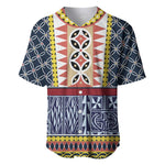 Toghu Bamenda Baseball Jersey Cameroon Traditional Pattern