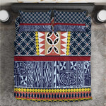Toghu Bamenda Bedding Set Cameroon Traditional Pattern
