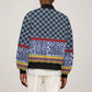 Toghu Bamenda Bomber Jacket Cameroon Traditional Pattern