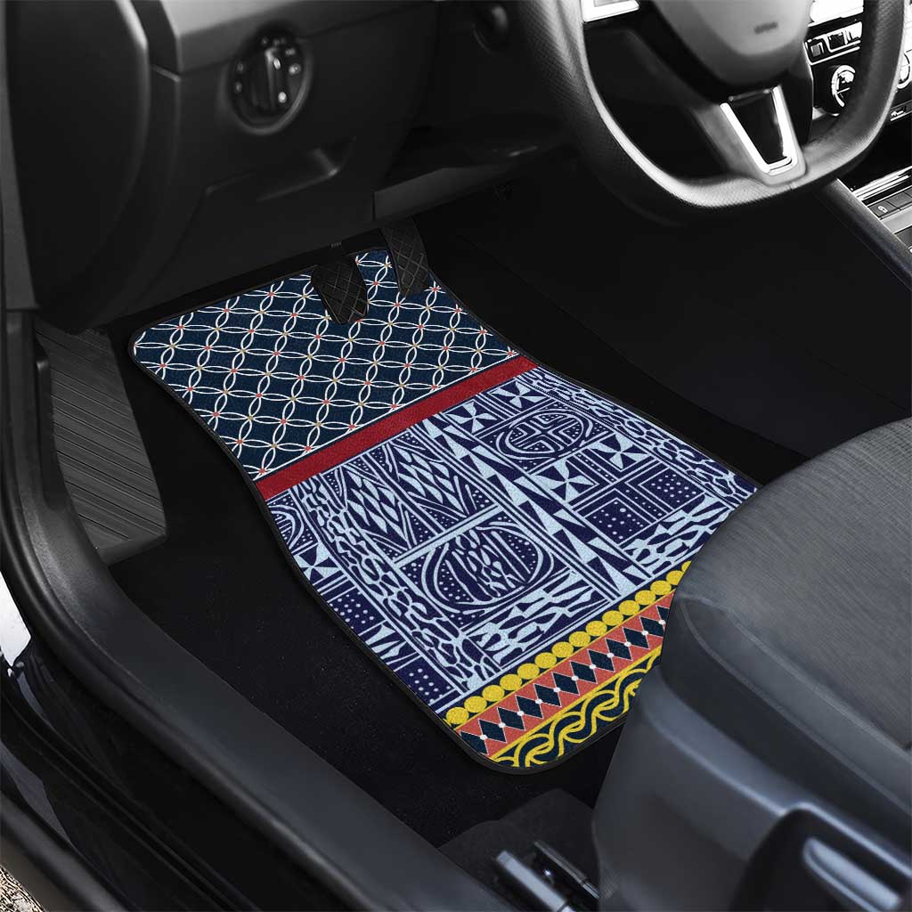 Toghu Bamenda Car Mats Cameroon Traditional Pattern