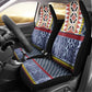 Toghu Bamenda Car Seat Cover Cameroon Traditional Pattern