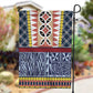 Toghu Bamenda Garden Flag Cameroon Traditional Pattern