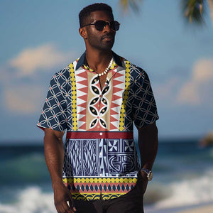 Toghu Bamenda Hawaiian Shirt Cameroon Traditional Pattern