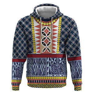 Toghu Bamenda Hoodie Cameroon Traditional Pattern