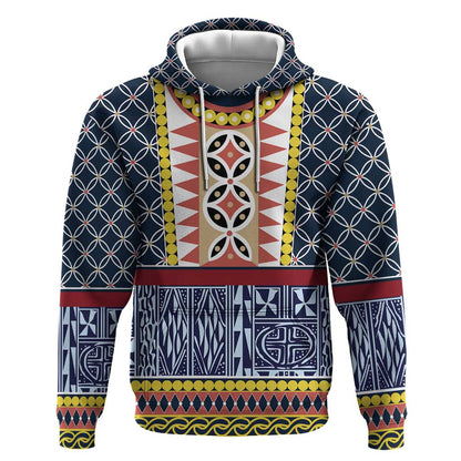 Toghu Bamenda Hoodie Cameroon Traditional Pattern