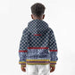 Toghu Bamenda Kid Hoodie Cameroon Traditional Pattern