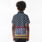 Toghu Bamenda Kid Polo Shirt Cameroon Traditional Pattern