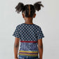 Toghu Bamenda Kid T shirt Cameroon Traditional Pattern