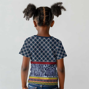 Toghu Bamenda Kid T shirt Cameroon Traditional Pattern
