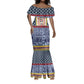 Toghu Bamenda Mermaid Dress Cameroon Traditional Pattern