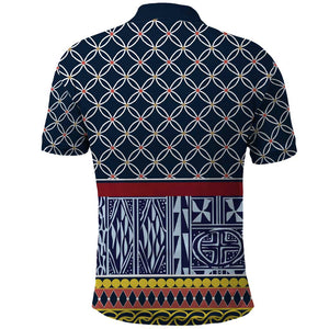 Toghu Bamenda Polo Shirt Cameroon Traditional Pattern