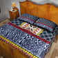 Toghu Bamenda Quilt Bed Set Cameroon Traditional Pattern