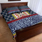 Toghu Bamenda Quilt Bed Set Cameroon Traditional Pattern