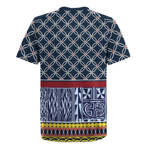 Toghu Bamenda Rugby Jersey Cameroon Traditional Pattern
