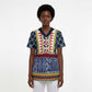 Toghu Bamenda Scrub Top Cameroon North West Traditional Pattern - African Pride