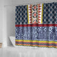 Toghu Bamenda Shower Curtain Cameroon Traditional Pattern