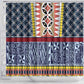 Toghu Bamenda Shower Curtain Cameroon Traditional Pattern