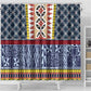 Toghu Bamenda Shower Curtain Cameroon Traditional Pattern