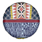 Toghu Bamenda Spare Tire Cover Cameroon Traditional Pattern