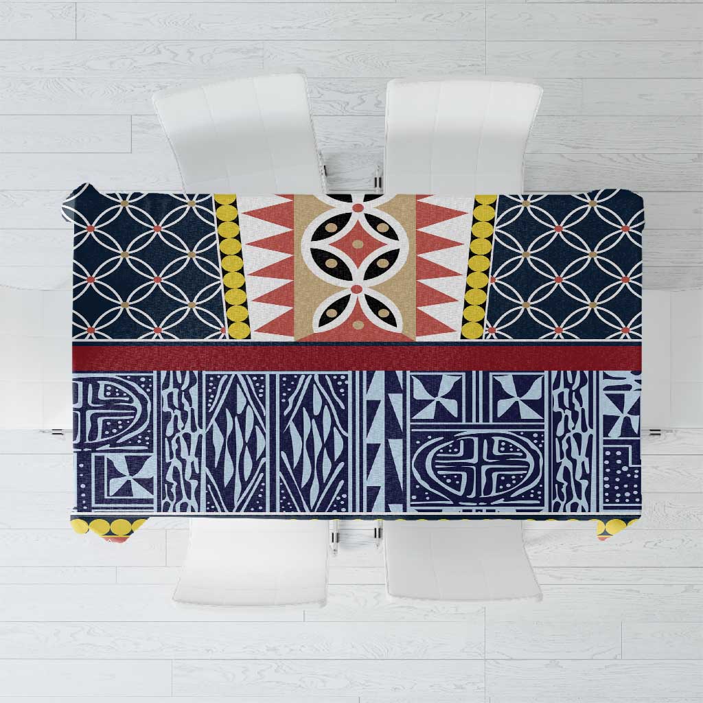 Toghu Bamenda Tablecloth Cameroon Traditional Pattern
