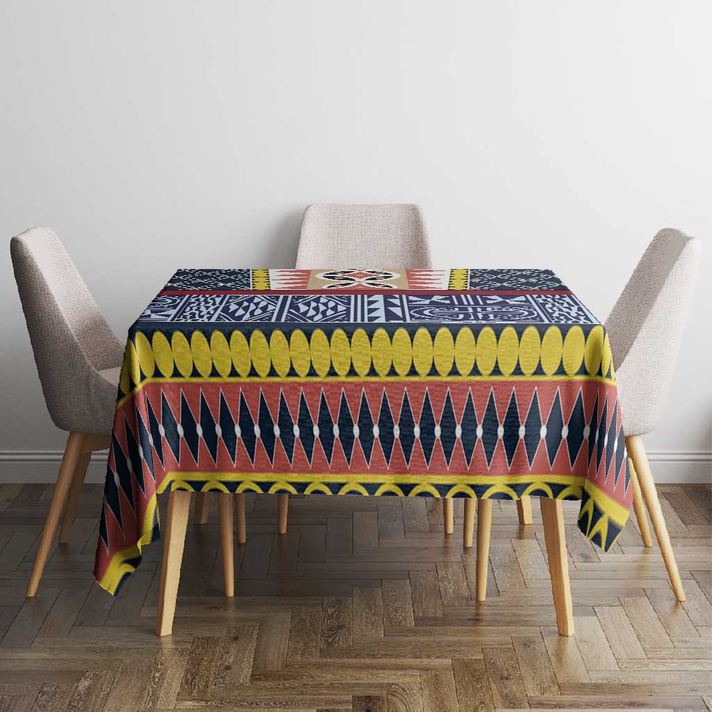 Toghu Bamenda Tablecloth Cameroon Traditional Pattern