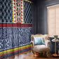 Toghu Bamenda Window Curtain Cameroon Traditional Pattern